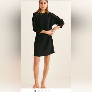 MANGO black knee length dress